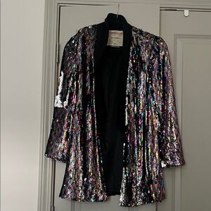 Sequin Multicolor Blazer